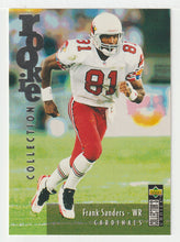 Load image into Gallery viewer, Frank Sanders - Arizona Cardinals - Rookie Season (NFL Football Card) 1995 Upper Deck Collector's Choice Update # U 48 Mint

