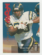 Terrance Shaw RC- San Diego Chargers (NFL Football Card) 1995 Upper Deck Collector's Choice Update # U 53 Mint