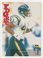 Terrell Fletcher RC- San Diego Chargers (NFL Football Card) 1995 Upper Deck Collector's Choice Update # U 54 Mint