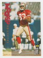 J.J. Stokes - San Francisco 49ers - Rookie Season (NFL Football Card) 1995 Upper Deck Collector's Choice Update # U 55 Mint