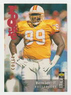 Warren Sapp - Tampa Bay Buccaneers - Rookie Season (NFL Football Card) 1995 Upper Deck Collector's Choice Update # U 58 Mint