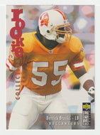 Derrick Brooks - Tampa Bay Buccaneers - Rookie Season (NFL Football Card) 1995 Upper Deck Collector's Choice Update # U 59 Mint