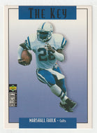 Marshall Faulk - Indianapolis Colts (NFL Football Card) 1995 Upper Deck Collector's Choice Update # U 63 Mint