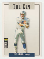Troy Aikman - Dallas Cowboys (NFL Football Card) 1995 Upper Deck Collector's Choice Update # U 64 Mint
