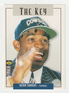 Deion Sanders - Dallas Cowboys (NFL Football Card) 1995 Upper Deck Collector's Choice Update # U 72 Mint