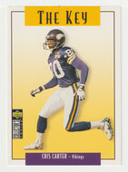 Cris Carter - Minnesota Vikings (NFL Football Card) 1995 Upper Deck Collector's Choice Update # U 74 Mint