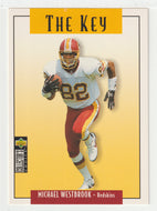 Michael Westbrook - Washington Redskins (NFL Football Card) 1995 Upper Deck Collector's Choice Update # U 79 Mint