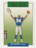 Joey Galloway - Seattle Seahawks (NFL Football Card) 1995 Upper Deck Collector's Choice Update # U 82 Mint