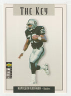 Napoleon Kaufman - Oakland Raiders (NFL Football Card) 1995 Upper Deck Collector's Choice Update # U 83 Mint