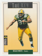 Reggie White - Green Bay Packers - Silver (NFL Football Card) 1995 Upper Deck Collector's Choice Update # U 77 Mint