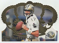 Jim Everett - New Orleans Saints (NFL Football Card) 1995 Pacific Crown Royale # 4 - Mint