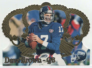 Dave Brown - New York Giants (NFL Football Card) 1995 Pacific Crown Royale # 9 - Mint