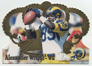 Alexander Wright -  Oakland Raiders (NFL Football Card) 1995 Pacific Crown Royale # 18 - Mint