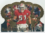 Ken Norton Jr. - San Francisco 49ers (NFL Football Card) 1995 Pacific Crown Royale # 28 - Mint