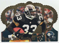 Byron Morris - Pittsburgh Steelers (NFL Football Card) 1995 Pacific Crown Royale # 51 - Mint
