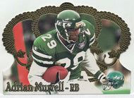 Adrian Murrell - New York Jets (NFL Football Card) 1995 Pacific Crown Royale # 58 - Mint