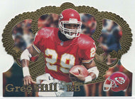 Greg Hill - Kansas City Chiefs (NFL Football Card) 1995 Pacific Crown Royale # 81 - Mint