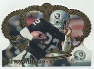 Harvey Williams - Oakland Raiders (NFL Football Card) 1995 Pacific Crown Royale # 87 - Mint