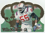 Willie McGinest - New England Patriots (NFL Football Card) 1995 Pacific Crown Royale # 113 - Mint