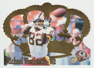 Michael Westbrook RC - Washington Redskins (NFL Football Card) 1995 Pacific Crown Royale # 131 - Mint