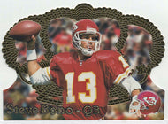 Steve Bono - Kansas City Chiefs (NFL Football Card) 1995 Pacific Crown Royale # 143 - Mint
