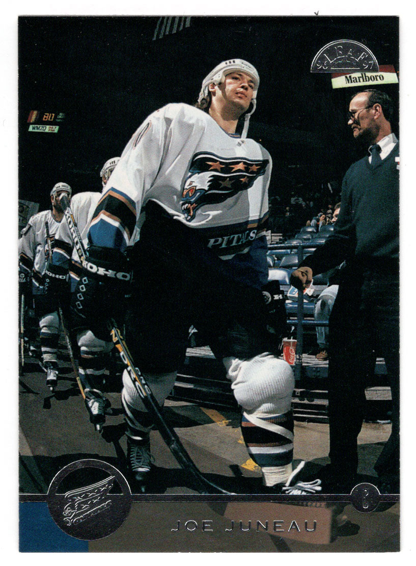 Joe Juneau - Washington Capitals (NHL Hockey Card) 1996-97 Leaf # 21 Mint