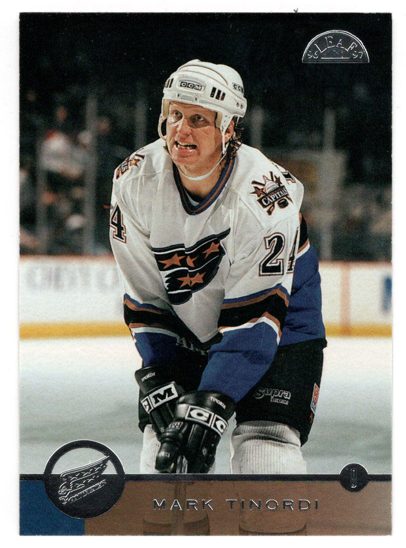 Mark Tinordi - Washington Capitals (NHL Hockey Card) 1996-97 Leaf # 31 Mint