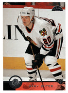 Gary Suter - Chicago Blackhawks (NHL Hockey Card) 1996-97 Leaf # 32 Mint