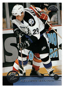Alexander Selivanov - Tampa Bay Lightning (NHL Hockey Card) 1996-97 Leaf # 62 Mint