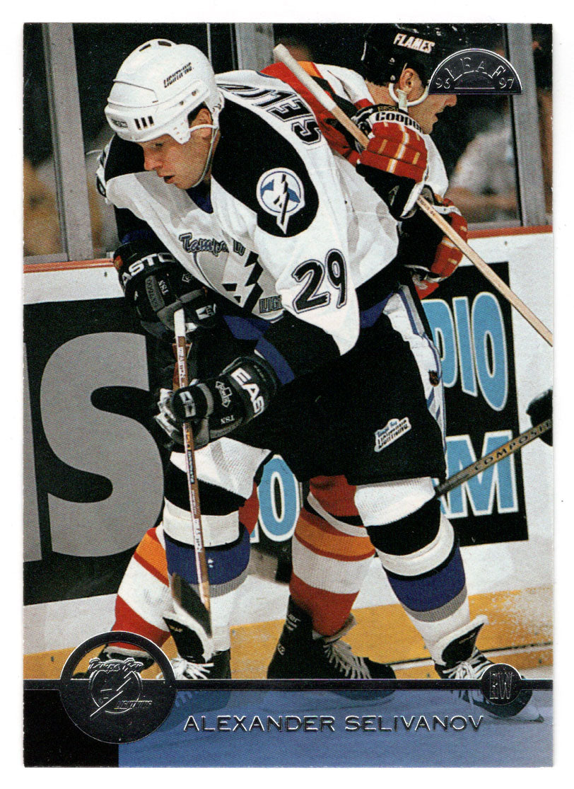 Alexander Selivanov - Tampa Bay Lightning (NHL Hockey Card) 1996-97 Leaf # 62 Mint