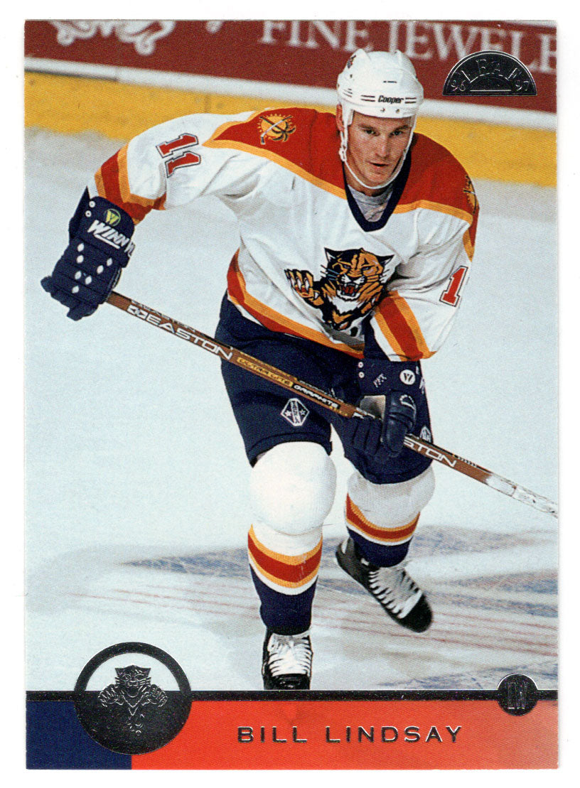 Bill Lindsay - Florida Panthers (NHL Hockey Card) 1996-97 Leaf # 66 Mint