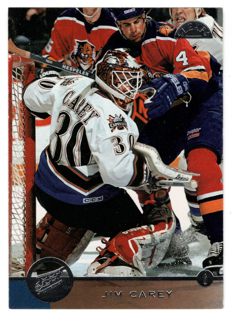 Jim Carey - Washington Capitals (NHL Hockey Card) 1996-97 Leaf # 68 Mint