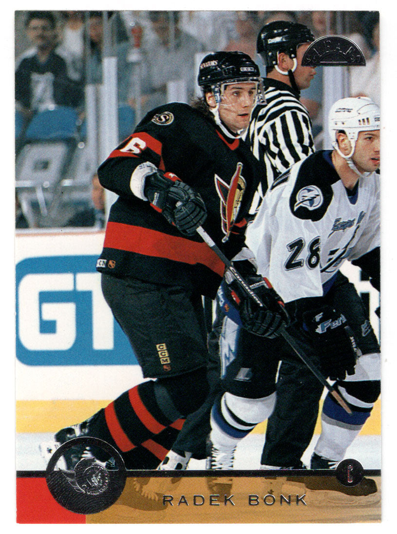 Radek Bonk - Ottawa Senators (NHL Hockey Card) 1996-97 Leaf # 129 Mint