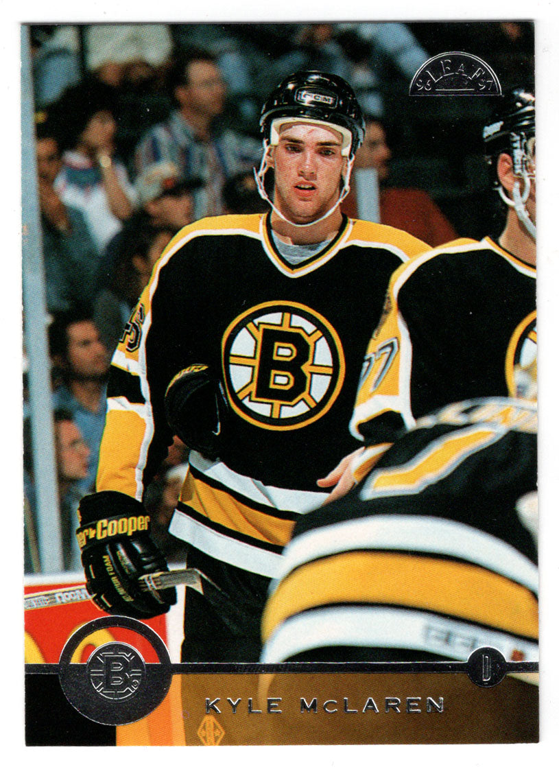 Kyle McLaren - Boston Bruins (NHL Hockey Card) 1996-97 Leaf # 142 Mint