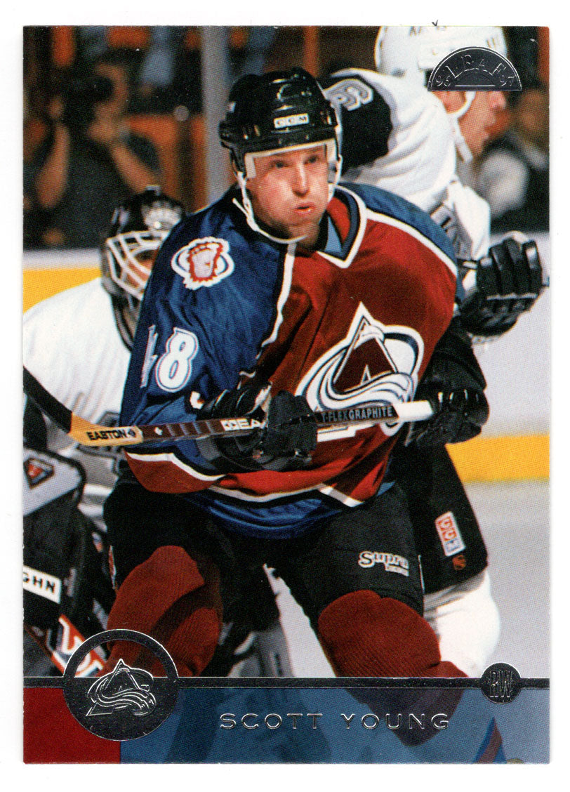 Scott Young - Colorado Avalanche (NHL Hockey Card) 1996-97 Leaf # 181 Mint