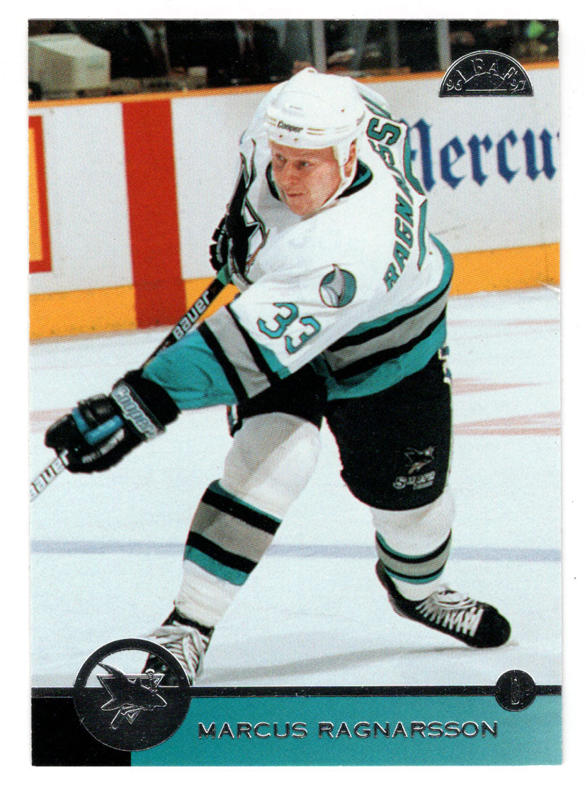 Marcus Ragnarsson - San Jose Sharks (NHL Hockey Card) 1996-97 Leaf # 183 Mint