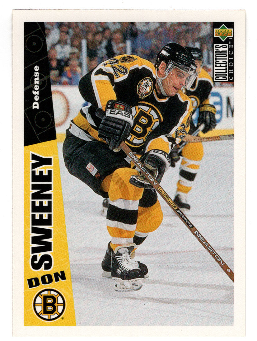 Don Sweeney - Boston Bruins (NHL Hockey Card) 1996-97 Upper Deck Collector's Choice # 14 Mint
