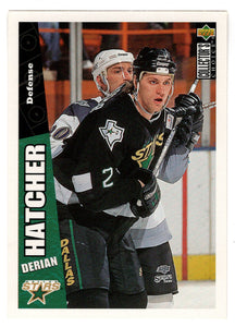 Derian Hatcher - Dallas Stars (NHL Hockey Card) 1996-97 Upper Deck Collector's Choice # 70 Mint