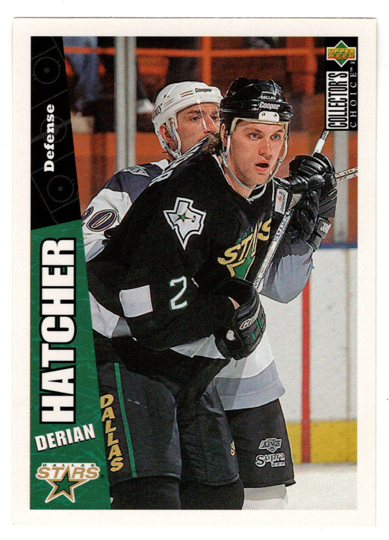 Derian Hatcher - Dallas Stars (NHL Hockey Card) 1996-97 Upper Deck Collector's Choice # 70 Mint