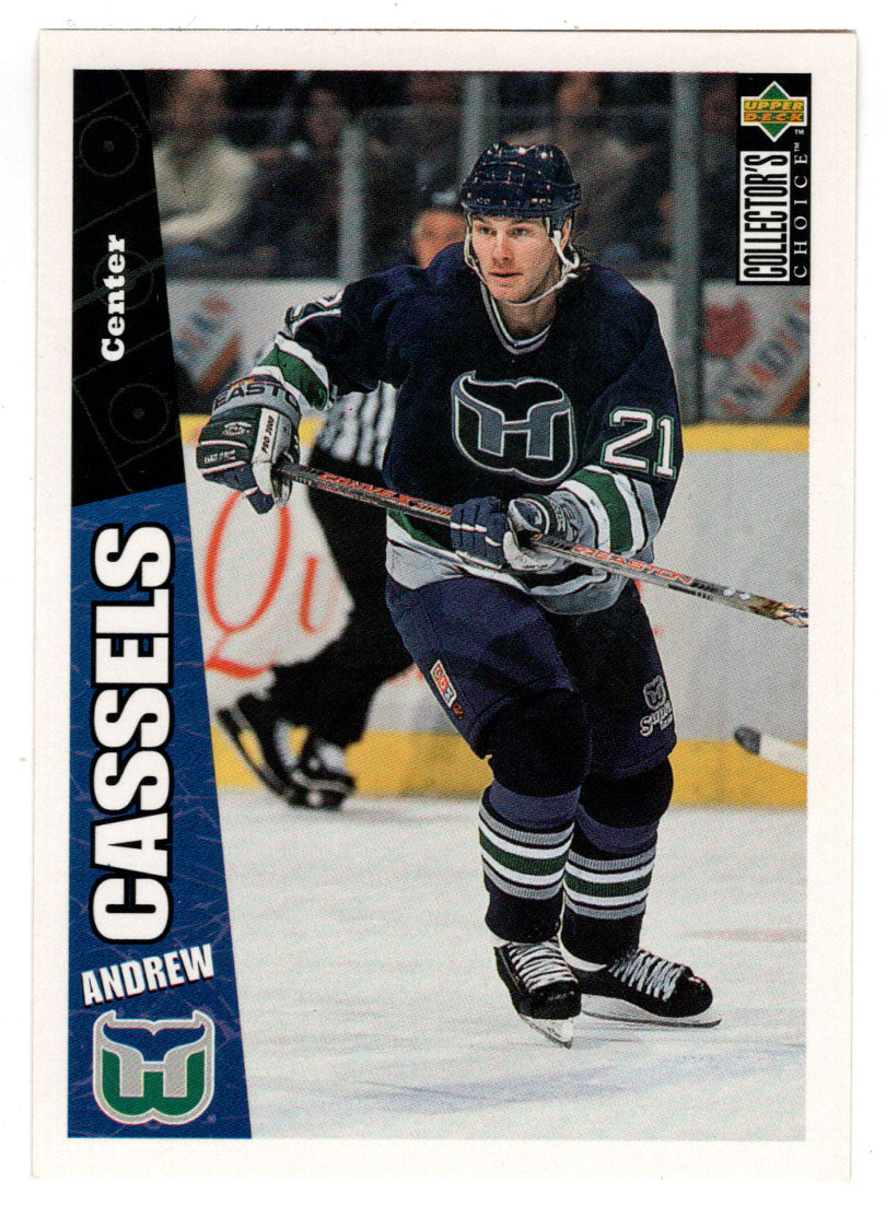 Andrew Cassels - Hartford Whalers (NHL Hockey Card) 1996-97 Upper Deck Collector's Choice # 115 Mint