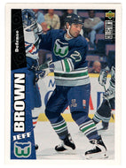 Jeff Brown - Hartford Whalers (NHL Hockey Card) 1996-97 Upper Deck Collector's Choice # 120 Mint
