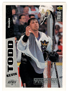 Kevin Todd - Los Angeles Kings (NHL Hockey Card) 1996-97 Upper Deck Collector's Choice # 127 Mint