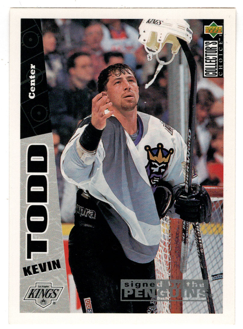 Kevin Todd - Los Angeles Kings (NHL Hockey Card) 1996-97 Upper Deck Collector's Choice # 127 Mint