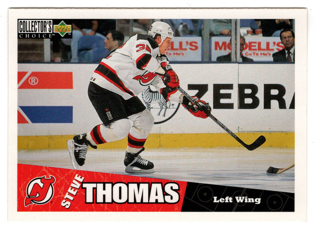 Steve Thomas - New Jersey Devils (NHL Hockey Card) 1996-97 Upper Deck Collector's Choice # 145 Mint