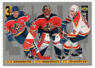 Ed Jovanovski - John Vanbiesbrouck - Rob Niedermayer - Florida Panthers - 3 Star Selection (NHL Hockey Card) 1996-97 Upper Deck Collector's Choice # 318 Mint