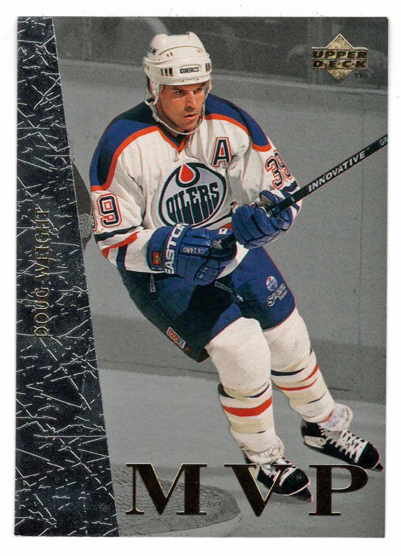 Doug Weight - Edmonton Oilers - MVP (NHL Hockey Card) 1996-97 Upper Deck Collector's Choice # UD9 Mint