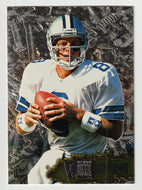 Troy Aikman - Dallas Cowboys (NFL Football Card) 1996 Fleer Metal # 29 Mint