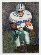 Emmitt Smith - Dallas Cowboys (NFL Football Card) 1996 Fleer Metal # 33 Mint