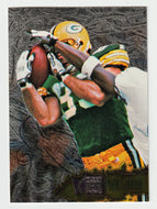 Mark Chmura - Green Bay Packers (NFL Football Card) 1996 Fleer Metal # 44 Mint