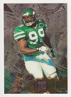 Hugh Douglas - New York Jets (NFL Football Card) 1996 Fleer Metal # 85 Mint